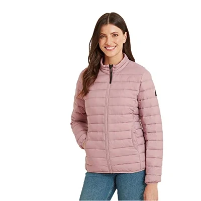 Image of TOG24 Gibson Lightweight Padded Jacket for Women, Ultra Warm, Supersoft, with Eco Friendly Filling, Wind Resistant, Two Lower Pockets