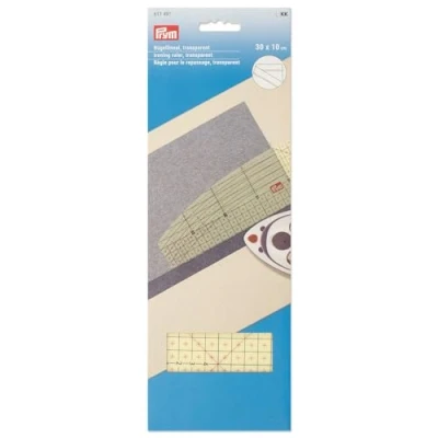 Image of Prym 611491 Ironing Ruler Transparent 30 x 10 cm
