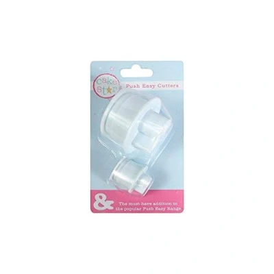 Image of Cake Star Push Easy &#039;&#039;&amp;&#039;&#039; Large and Small Cutters, Create Symbols for Decorating Sugarcrafting with Fondant, Marzipan, Sugarpaste, Pastry