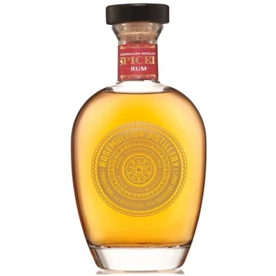 Image of Rosemullion Spiced Rum 70cl, 40% Premium Craft Smooth, Warm, award winning Fermented, Distilled Oak Aged &amp; Bottled at Distillery