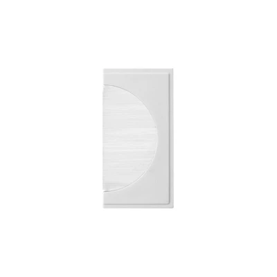 Image of Click New Media Single Brush Module White 25mm X 50mm 12.6mm Mm550Whwh