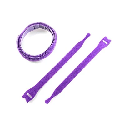 Image of VELCRO® brand ONE WRAP® CABLE TIES 10PCS (20x200mm, Purple)