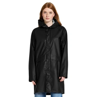 Image of Didriksons Avon Women’s Parka Galon Waterproof Raincoat For Rainy Days