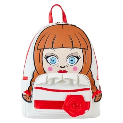Image of Loungefly Warner Brothers Annabelle Cosplay Mini Backpack