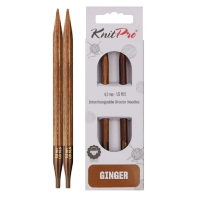 Image of KnitPro Ginger interch. Needle Tips Normal 6.50mm 3pcs