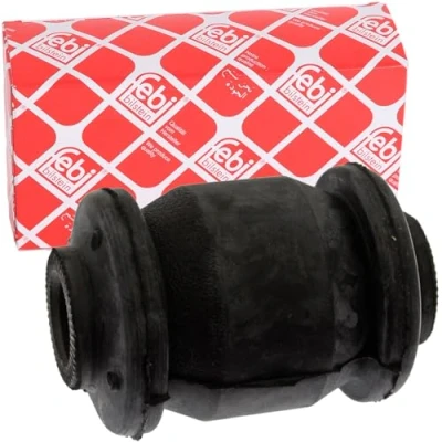 Image of 545511C000, 5455125000 Arm Bushes FEBI BILSTEIN 41394 Front Axle Left, Lower, Front, Right Rubber Metal Mount HYUNDAI: Matrix, Getz