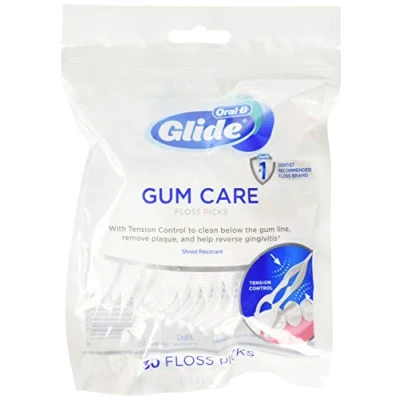 Image of Glide PG 4364B Pro Health Advanced Floss Picks 30 Ea (Pack of 2) Packaging may vary