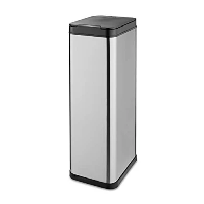 Image of Tower T938013 Freedom Sensor Bin with Fingerprint Proof Coated Exterior, 60 Litre Capacity, Stainless Steel