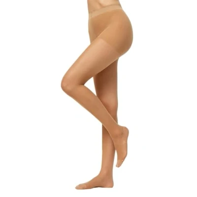 Image of Nur Die Women&#039;s Goodbye Laufmaschen 20 Strumpfhose Matt Fein Tights, Den, Brown (Mandel 116), 40/44 (Manufacturer Size: Medium)