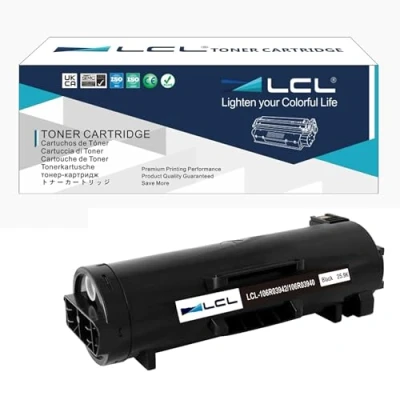 Image of LCL Compatible Toner Cartridge VersaLink B600 B605 B610 B615 106R03942 106R03940 25900 Pages (1 Black) Replacement for Xerox