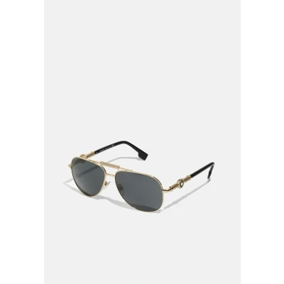 Image of Versace Unisex Sunglasses goldcoloured, Size: 59, Gold coloured