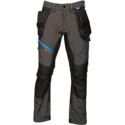 Image of Regatta TRJ368R30611 Strategic Soft shell Trouser, Size 30&quot; Regular, Ash