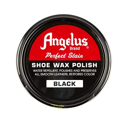 Image of Angelus Shoe Wax Polish Black