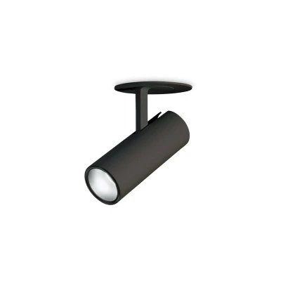Image of Play Adjustable Recessed Downlight Black, 3000K, 7W