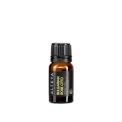 Image of Alteya Organic Essential Oil Bulgarian Rose (Rosa Damascena Otto) 10 ml 100% USDA Certified Pure Natural Authentic Steam Distilled and Sold Directly by The Grower Organics