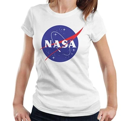 Image of Nasa The Classic Insignia Women&#039;s T Shirt White