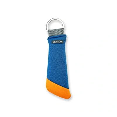 Image of Carson Floating Keychain with Lightweight Foam Core Technology, Orange/Blue (FA 30 02)