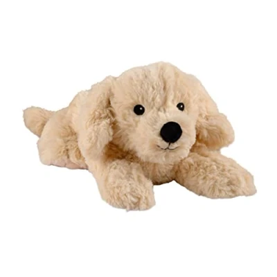 Image of Warmies heat pad/stuffed toy &#039;&#039;Golden Retriever&#039;&#039; removable millet lavender filling 35cm 750g, beige