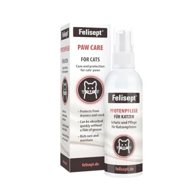 Image of Felisept paw care for cats 75g Cat balm antiseptic itchy skin relief Wound Treatment treatments scabs Quickly absorbed