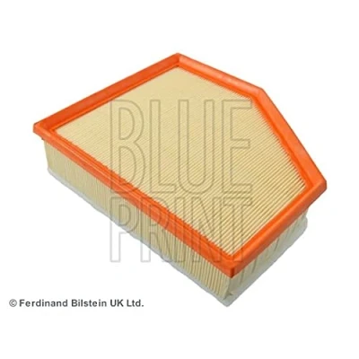 Image of 13718577170, 13718691835 Air filter BLUE PRINT ADB112248 68mm 220mm 270mm Insert with pre BMW: 5 Touring, Saloon, X5