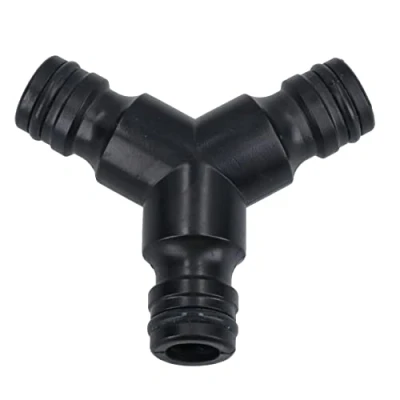 Image of 3 Way Garden Hose Pipe Coupler Connector Joiner Watering Water Pipes 1pc