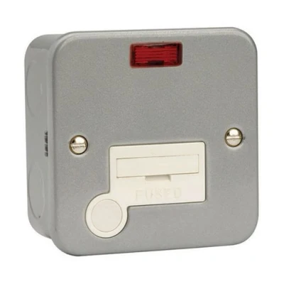 Image of Click Essentials 13 A Fused Connection Unit with Neon CL053