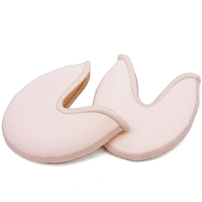 Image of DANCEYOU Ballet Pointe Pads Toe Protector Ouch Pouch Pad,Casual Use,Ultra Soft Silicone Gel Caps for Women and Girls S