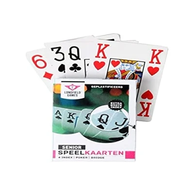Image of Speelgoed 390112 Playing Cards Senior
