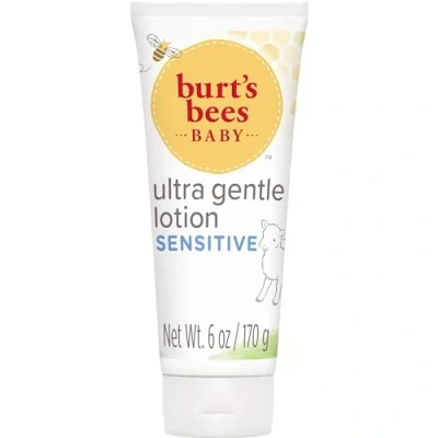Image of Burts Bees Baby Ultra Gentle Lotion for Kids 6 oz Body Lotion, White