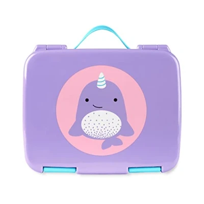 Image of Skip Hop 9O286910 av2023 Kids bento Lunch Box Ages zoo 2d8ddb24, 60% ABS 35% 5% PP, Narwhal