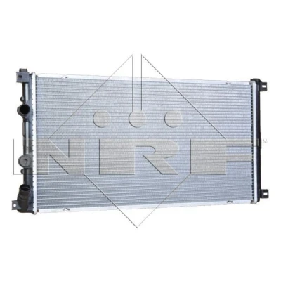 Image of 7701057120, 7711135811, 7711135858 Engine radiator NRF 58324 Aluminium 730mm 388mm 26mm Brazed cooling fins RENAULT: MASTER 2 Kasten, Bus