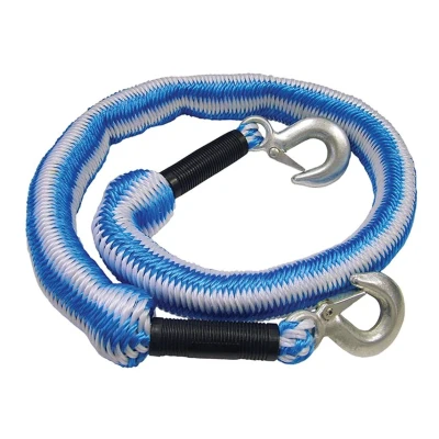Image of Tow Rope Expanding 4m Metal Hooks 3 Tonnes