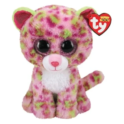 Image of Ty UK Ltd 2005087 Lainey Leopard Boo Med Ty, Topseller, Sammeln, Spielen, Kuscheln, Bliebt, Süß, Außergwöhnlich, Fantastisch Plush Animal, Multicolor, 24cm