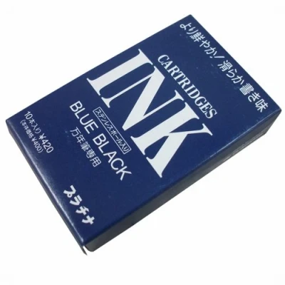 Image of Platinum Ink Cartridges Blue (Pack of 10)