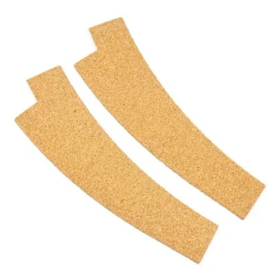 Image of Gaugemaster GM244 Cork Underlay OO Scale 3mm Sectional RH Curve Turnout(2)
