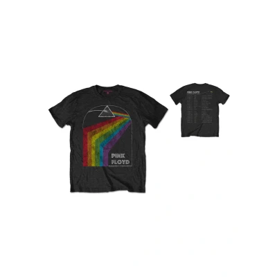 Image of Pink Floyd T Shirt Dark Side of The Moon 1972 Tour Official Unisex Black M