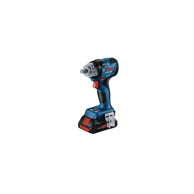 Image of Bosch Professional 18V System Cordless Impact Wrench GDS 330 HC (330 Nm Tightening and 560 Breakaway Torque, Three Speed/Torque Settings, incl. 1 x Bluetooth Low Energy Module, in L BOXX)