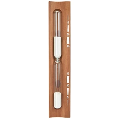 Image of eliga Thermal wood hourglass with white sand