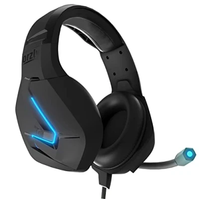 Image of Orzly Gaming Headset for PC and Consoles PS5, PS4, XBOX SERIES X S, ONE, Nintendo Switch &amp; Google Stadia Stereo sound with noise cancelling mic Hornet RXH 20 Abyss Edition