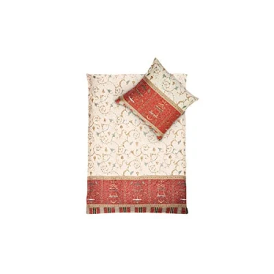 Image of Bassetti Oplontis V8, Satin, 9237473 Bed Linen 200 x 0.5 cm, Red