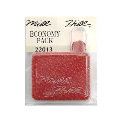 Image of Mill Hill Glass Seed Beads Economy Pack, Red