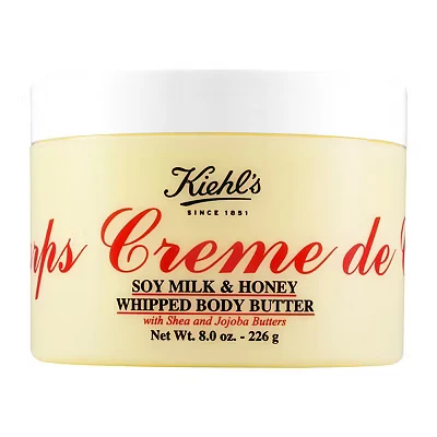 Image of Kiehl&#039;s Crme de Corps Soy Milk &amp; Honey Whipped Body Butter 226g
