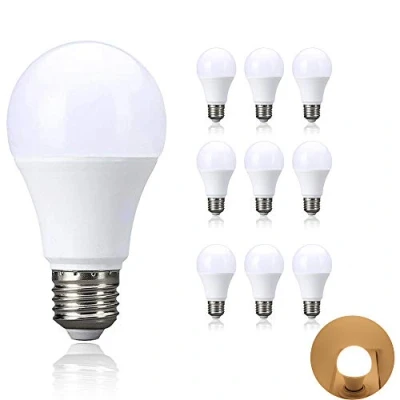 Image of LED E27 Edison Screw Bulbs, Standard Globe Bulb 12W, 1050lumen Warm White 2700 3000K, AC 220V Non Dimmable, Energy Saving, 10 Pack