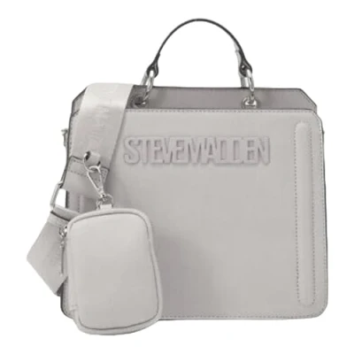 Image of Steve Madden Bevelyn Convertible Crossbody Bag, Chalk, One size