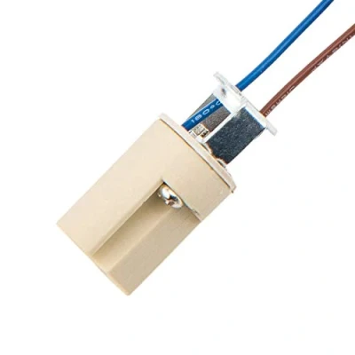 Image of ODETOJOY 1pc G9 Socket Ceramic Light Lamp Holder with 25cm Cable Halogen Beads Stand 250V 2A