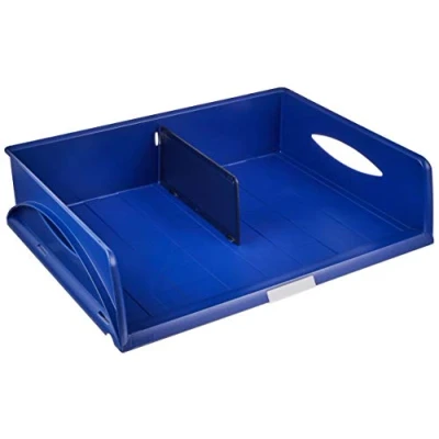 Image of Leitz 5232 00 35 Sorty Jumbo Letter Tray (W x D H) 470 355 90 mm Blue
