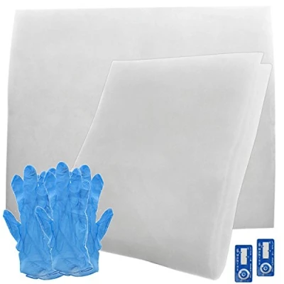 Image of SPARES2GO Cooker Hood Grease Filter Kit for Indesit Kitchen Extractor Fan Vent (Cut to size)