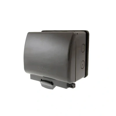 Image of Click AquIP 2 Gang Weatherproof IP66 Socket