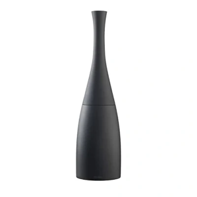 Image of COSMIC Toilet brush holder Black Matte Floorstanding Measures 11 x 9 38.5 cm