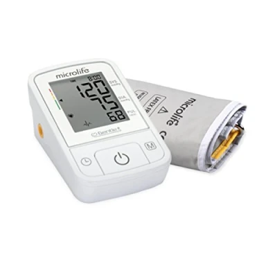 Image of Microlife BPA2 B A2 Basic Portable Automatic Upper Arm Blood Pressure &amp; Pulse Monitor